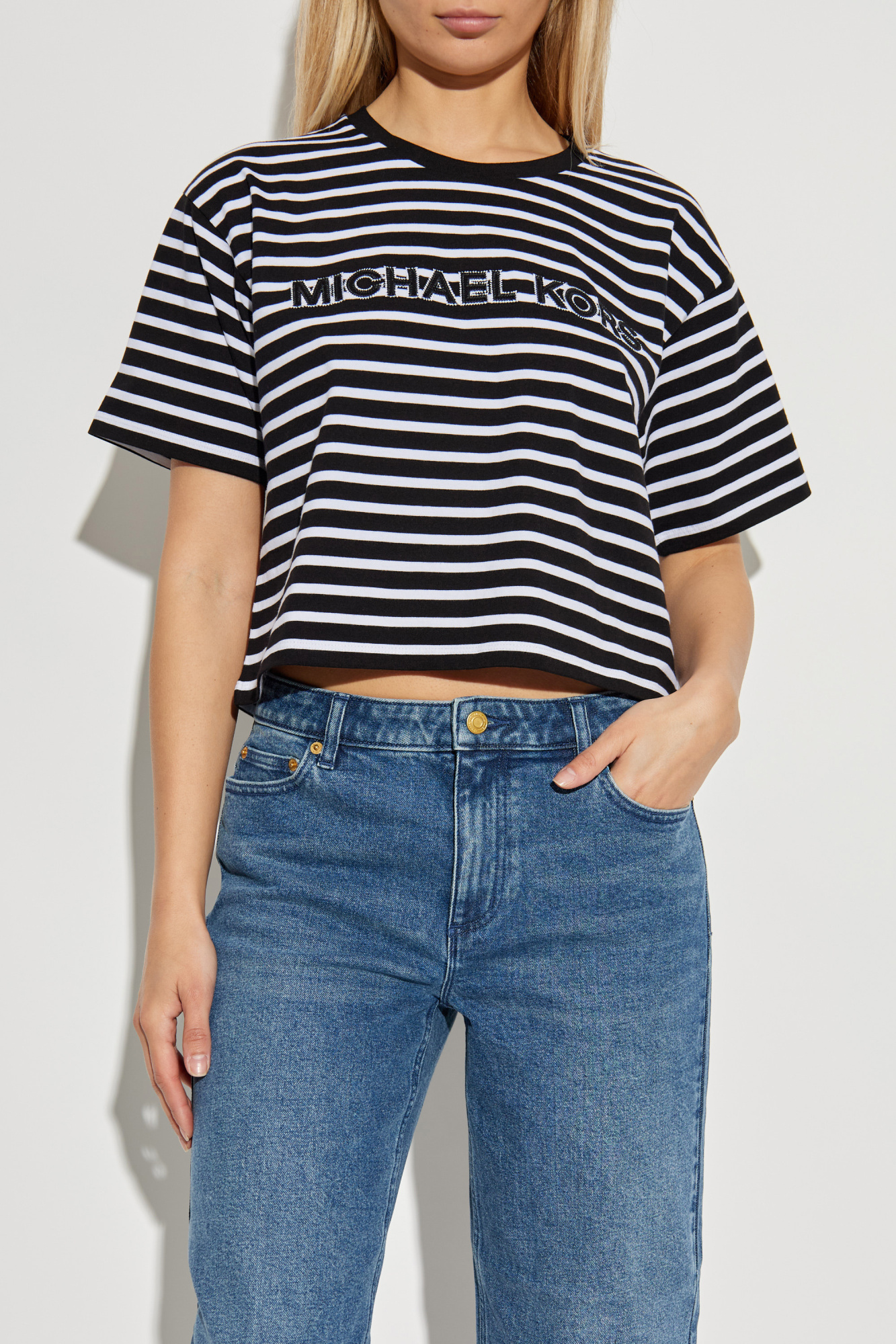 Michael Michael Kors T-shirt with striped pattern | Women's